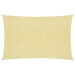 Pânză parasolar, bej, 2,5x4 m, HDPE, 160 g/m² GartenMobel Dekor
