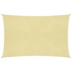 Pânză parasolar, bej, 2x3,5 m, HDPE, 160 g/m² GartenMobel Dekor