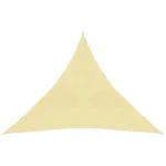 Pânză parasolar, bej, 4,5x4,5x4,5 m, HDPE, 160 g/m²  GartenMobel Dekor