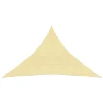 Pânză parasolar, bej, 4x4x5,8 m, HDPE, 160 g/m² GartenMobel Dekor