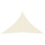 Pânză parasolar, crem, 3x3x4,2 m, HDPE, 160 g/m² GartenMobel Dekor