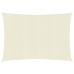 Pânză parasolar, crem, 3x4,5 m, HDPE, 160 g/m² GartenMobel Dekor