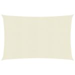 Pânză parasolar, crem, 4 x 5 m, HDPE, 160 g/m² GartenMobel Dekor