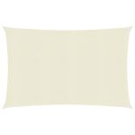Pânză parasolar, crem, 5x6 m, HDPE, 160 g/m² GartenMobel Dekor