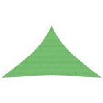 Pânză parasolar, verde deschis, 3,5x3,5x4,9 m, HDPE, 160 g/m² GartenMobel Dekor