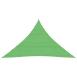 Pânză parasolar, verde deschis, 3x3x4,2 m, HDPE, 160 g/m² GartenMobel Dekor