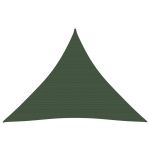 Pânză parasolar, verde închis, 4x4x4 m, HDPE, 160 g/m² GartenMobel Dekor