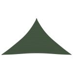 Pânză parasolar, verde închis, 4x4x5,8 m, HDPE, 160 g/m² GartenMobel Dekor