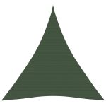 Pânză parasolar, verde închis, 4x5x5 m, HDPE, 160 g/m² GartenMobel Dekor