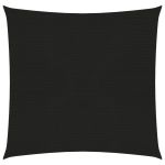 Pânză parasolar, negru, 4,5 x 4,5 m HDPE, 160 g/m² GartenMobel Dekor