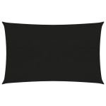 Pânză parasolar, negru, 2x4,5 m, HDPE, 160 g/m² GartenMobel Dekor