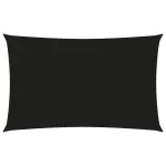 Pânză parasolar, negru, 2x4,5 m, HDPE, 160 g/m² GartenMobel Dekor