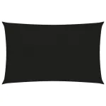 Pânză parasolar, negru, 2x4 m, HDPE, 160 g/m² GartenMobel Dekor