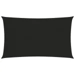 Pânză parasolar, negru, 2x5 m, HDPE, 160 g/m² GartenMobel Dekor