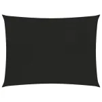 Pânză parasolar, negru, 3,5x4,5 m, HDPE, 160 g/m² GartenMobel Dekor