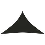 Pânză parasolar, negru, 5x5x6 m, HDPE, 160 g/m² GartenMobel Dekor