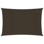 Pânză parasolar, maro, 2x4,5 m, HDPE, 160 g/m² GartenMobel Dekor
