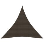 Pânză parasolar, maro, 5x5x5 m, HDPE, 160 g/m² GartenMobel Dekor