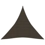 Pânză parasolar, maro, 5x5x5 m, HDPE, 160 g/m² GartenMobel Dekor