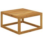 Măsuță de cafea, 68x68x29 cm, lemn masiv de acacia     GartenMobel Dekor