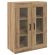 Mobilier cu Montaj pe Perete 2 pcs stejar artizanal GartenMobel Dekor