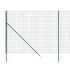 Gard plasă de sârmă, verde, 1,4x25 m, oțel galvanizat GartenMobel Dekor