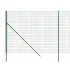 Gard plasă de sârmă, verde, 1,8x10 m, oțel galvanizat GartenMobel Dekor