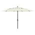 Umbrelă grădină cu 3 niveluri, stâlp aluminiu, negru, 3,5 m GartenMobel Dekor
