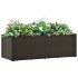 Strat înălțat grădină cu sistem auto-udare, alb, 100x43x33 cm GartenMobel Dekor