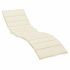 Pernă de șezlong, crem, 200x60x3 cm, textil oxford GartenMobel Dekor