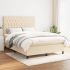 Pat continental, gri deschis, 140x200 cm, material textil GartenMobel Dekor