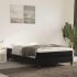 Pat box spring cu saltea, albastru închis, 120x200 cm, catifea GartenMobel Dekor