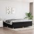 Pat box spring cu saltea, crem, 200x200 cm, textil GartenMobel Dekor