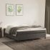 Pat box spring cu saltea, albastru închis, 160x200 cm, catifea GartenMobel Dekor
