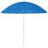 Umbrelă de soare de plajă Hawaii, alb, 240 cm GartenMobel Dekor