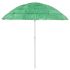 Umbrelă de plajă Hawaii, verde, 240 cm GartenMobel Dekor
