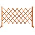 Gard cu zăbrele de grădină, portocaliu, 180x100 cm, lemn brad GartenMobel Dekor