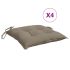 Perne de scaun, 2 buc., verde, 40x40x7 cm, textil oxford GartenMobel Dekor