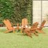 Set mobilier de grădină Adirondack, 5 piese, lemn masiv acacia GartenMobel Dekor