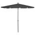 Umbrelă de grădină cu stâlp, nisipiu, 210x140 cm GartenMobel Dekor
