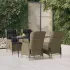 Set mobilier de grădină, 5 piese, maro GartenMobel Dekor