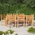 Set mobilier de grădină, 9 piese, lemn masiv de tec GartenMobel Dekor