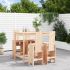 Set de bar pentru grădină, 5 piese, alb, lemn masiv de pin GartenMobel Dekor