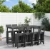 Set mobilier bar de grădină, 9 piese, maro miere lemn masiv pin GartenMobel Dekor