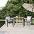 Set mobilier de grădină cu perne, 5 piese, negru, poliratan GartenMobel Dekor