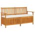 Bancă de depozitare grădină 120x63x84 cm lemn masiv salcâm XL  GartenMobel Dekor