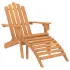 Scaun de grădină Adirondack & suport picioare lemn masiv acacia GartenMobel Dekor