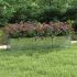 Strat înălțat de grădină argintiu 240x80x45 cm oțel galvanizat GartenMobel Dekor