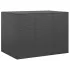 Ladă grădină pentru perne, maro, 100x49x103,5 cm, ratan PE GartenMobel Dekor