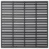 Gard tip oblon, gri, 180x180 cm, WPC GartenMobel Dekor